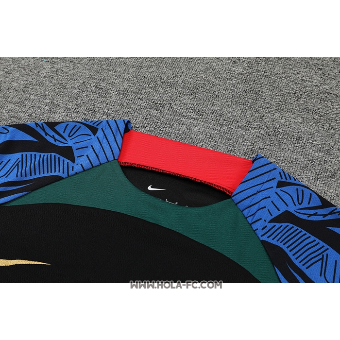 Chandal del Portugal 2022-2023 Manga Corta Negro - Pantalon Corto